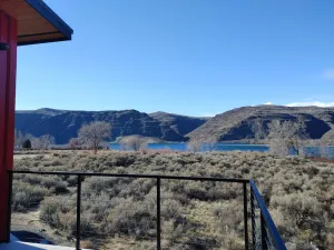 Image of Red cabin on the River