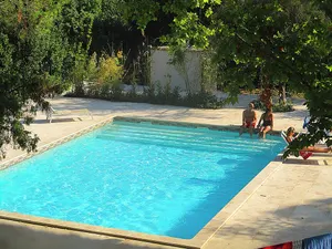Image of In Uzès, 93m² airco+private terrace, sw.-pool 9X9, WIFI, huge garden, very quiet