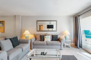 Image of Gulf-front condo with WiFi & a washer/dryer plus pool, hot tub, & fitness room