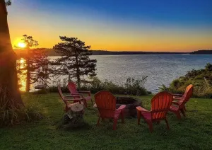 Image of NEW-Waterfront Lodge-Private dock\/slip, Kayak, swim, fish, water view from deck
