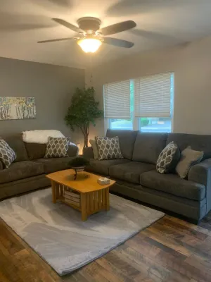 Image of friendly area, walking distance to town- great location !
