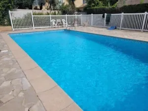 Image of Nice studio 30 m with terrace and pool