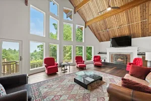 Image of NEWLY RENOVATED! Lake George Mtn Retreat: BBQ, Firepit, 2-tiered Deck!