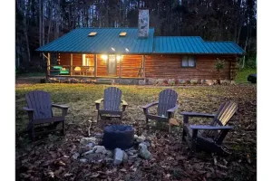 Image of Creekside Cabin in the Mountains