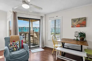 Image of Ocean view condo in beachfront complex with pools, tennis & beach gear