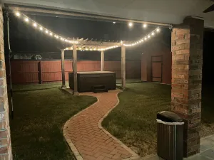 Image of The Corner Spot with a hot tub!!
