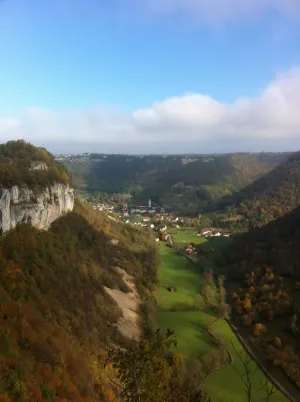 Image of Beautiful view of Baume les Messieurs