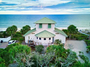 Image of Mariner's Compass - 3 BR Beachfront Beauty with community pool located in The Plantation