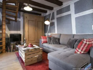 Image of Beautiful Alsatian gîte, Les Marchands in the center of Ribeauvillé in Alsace