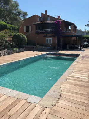 Image of 10 people sea view villa with pool in the south part of Corsica
