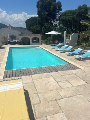 Image of Dream Villa: Own pool heated, pétanque, ping pong. 900 M from Beach\/Town center.