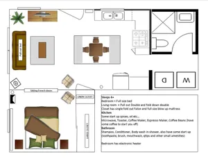 Image of Beautiful 1 Bedroom Apartment minutes to SFO in Victorian Home  (Can sleep 4)