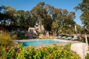 Image of Comfortable, magnificent sheepfold, heated pool, summer kitchen