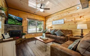 Image of Into the Mystic - Chic decor, hot tub, and game room!