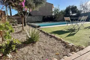 Image of Appartement l'Arancetu vue mer avec piscine