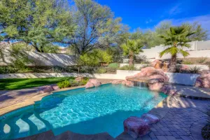 Image of Family Friendly Desert oasis on golf course with Heated Pool!