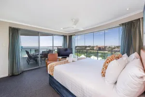 Image of Stunning 270 degrees view of the Ocean, Beach & Marina Views - UV sanitised