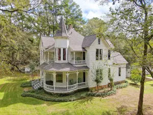 Image of Romantic 1901 Victorian Home on Seven Wooded Acres
