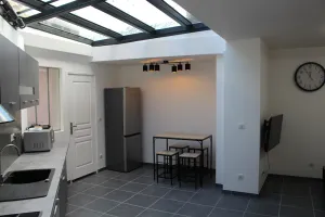 Image of Atypical apartment with veranda in city center