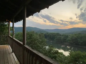 Image of Trout Run Lodge ~ with Gorgeous White River Views