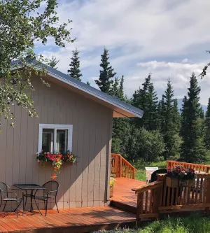 Image of Clean & quiet cabin with stunning mountain views