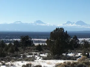 Image of High desert home with mountain views