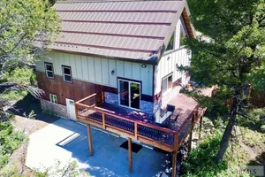 Image of Two Top Stop - Newly built cabin, 16m from Yellowstone, across from Henry's Lake
