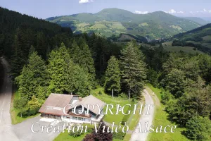 Image of located in the heart of the Vosges and Alsace vineyards ridges
