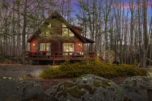 Image of Mountain Chalet Retreat 4 bedrooms,3 baths,hot tub, sauna, game room, firepit