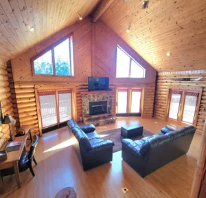 Image of Log Cabin located minutes from Missouri River, airport, I-90,  and downtown.
