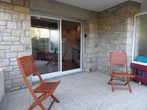 Image of Studio in Port Crouesty residence with summer swimming pool