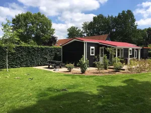 Image of Chalet with garden house on a holiday park