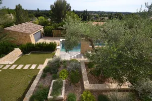 Image of Contemporary villa with infinity pool and incredible view