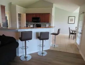 Image of Cheerful 4 Bedroom with indoor fireplce, Fence in yard, Screen in back deck,