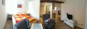 Image of Home 6 poppy \/ 2. OG links - apartments in the house to golden Schaar