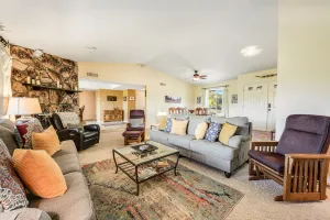 Image of Dog-friendly, Cave Creek home with covered patio, hot tub & mountain views