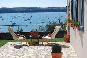 Image of Saint-Malo, Brittany, France the marine villa in Saint-Suliac
