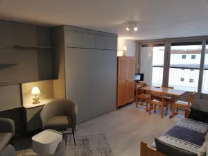 Image of Ski-in studio near center, balcony, parking, pets allowed
