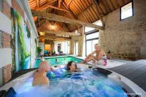 Image of Cottage with Spa, Hammam, Sauna, Indoor heated pool privatize for you!