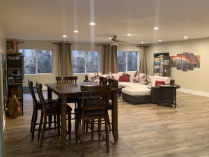 Image of Huge private entrance newly finished basement apartment