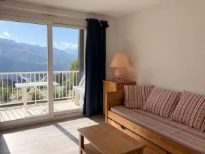 Image of 100m from resort center, 1st floor, balcony, tv, ski locker, 42m², Peyragudes