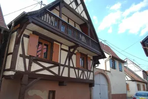 Image of Beautiful half-timbered house from 1602