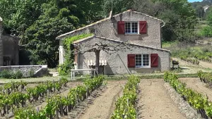 Image of country house above a Gallo-Roman fountain indexed