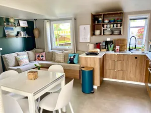 Image of Mobil home gamme luxe 6 personnes camping 5 étoiles