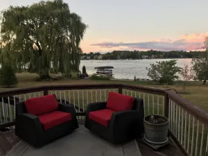 Image of Beautiful home with stunning lake views from every room.