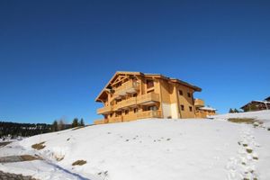 Image of 100m from ski slopes, Ground floor, view ski slopes, balcony, tv, ski locker, 33m², Les Saisies