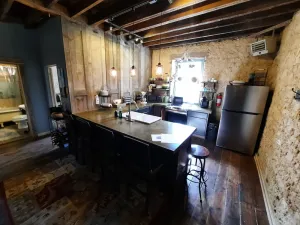 Image of Primitive yet classy apartment in rural Iowa near small town shopping and hiking