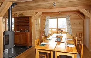 Image of Chalet, wifi, 300m from shops, balcony, fireplace or stove, parking, tv, ski locker, 220m²