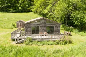 Image of Rustic 2BR Summer Cabin Getaway with Stunning Mountain Views