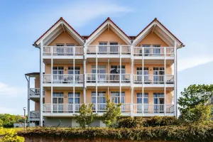 Image of Villa Bergfrieden - fantastic sea views from the balcony, use of swimming pool and sauna - Villa Bergfrieden